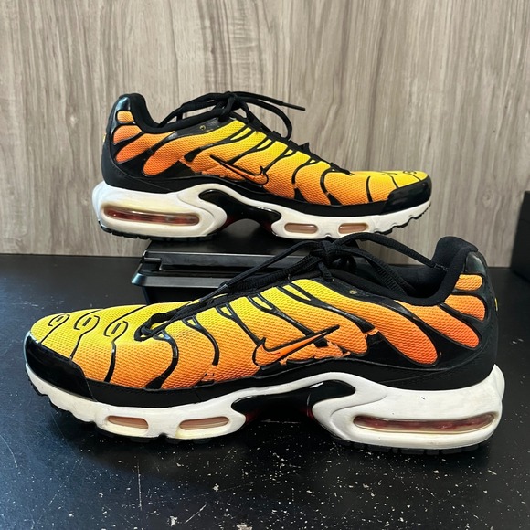 Nike Air Max Plus TXT Tiger Sunset Orange Black White 647315-700 Men\'s Size 10.5 main image 9